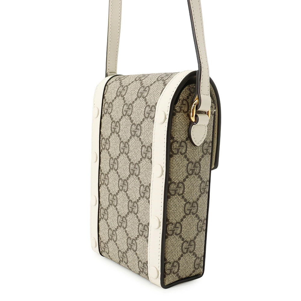 Gucci Supreme Horsebit GG Bag Shoulder Black